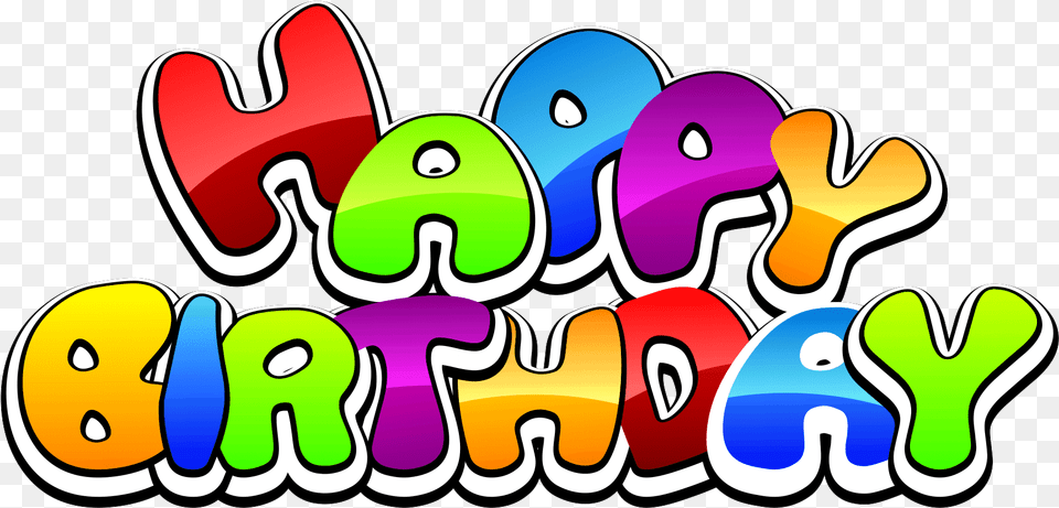 Logo Happy Birthday Happy Birthday Clipart, Art, Graphics, Text, Food Free Transparent Png