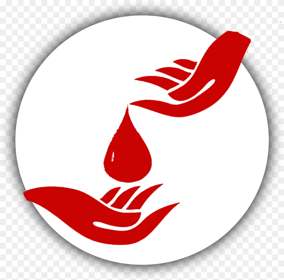 Logo Helping Hands Logo Blood, Food, Ketchup, Cosmetics, Lipstick Free Png Download
