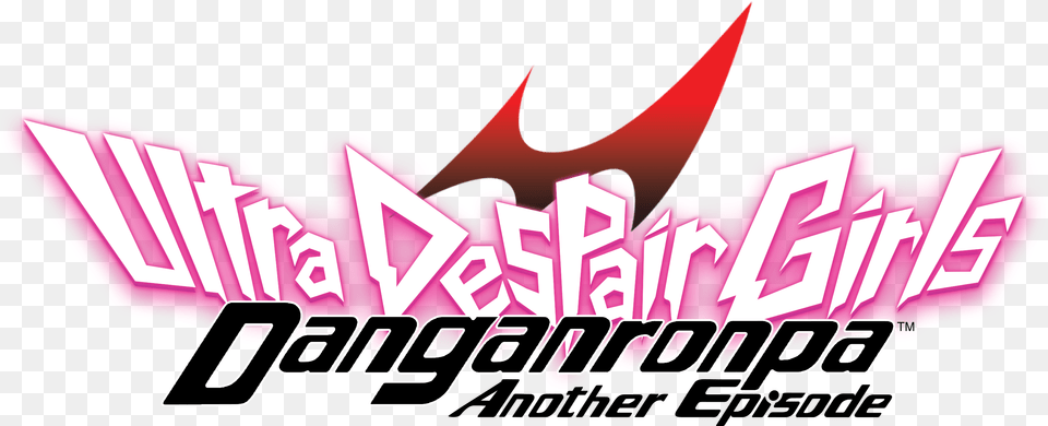 Logo Hey Poor Player Danganronpa Ultra Despair Girls Logo Purple, Sticker, Dynamite, Weapon Free Transparent Png