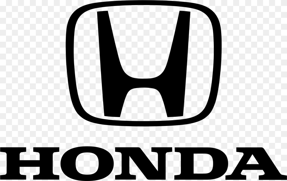 Logo Honda, Gray Free Png