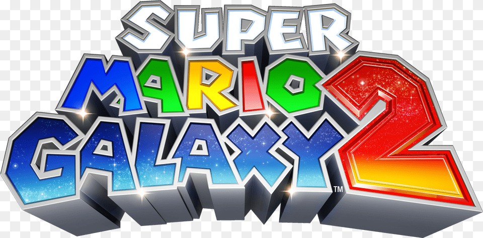Logo Hq Super Mario Galaxy 2 Logo, Art, Graffiti, Text Free Png