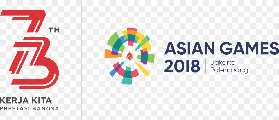 Logo Hut Ri Ke 73 Dan Asian Games Asian Games 2018 Free Png Download
