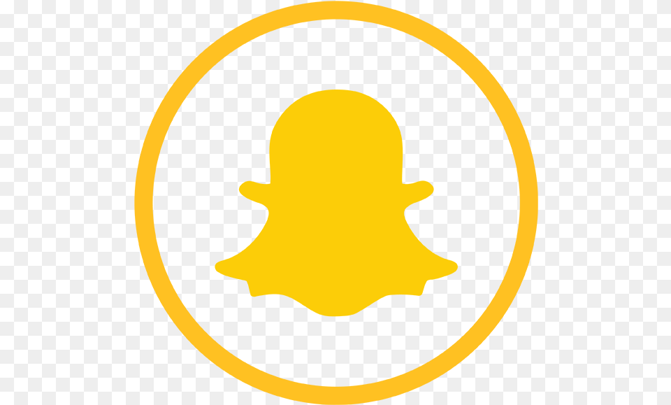 Logo Icon Social Snapchat Chat Sc Snapchatlogo, Badge, Symbol, Head, Person Png