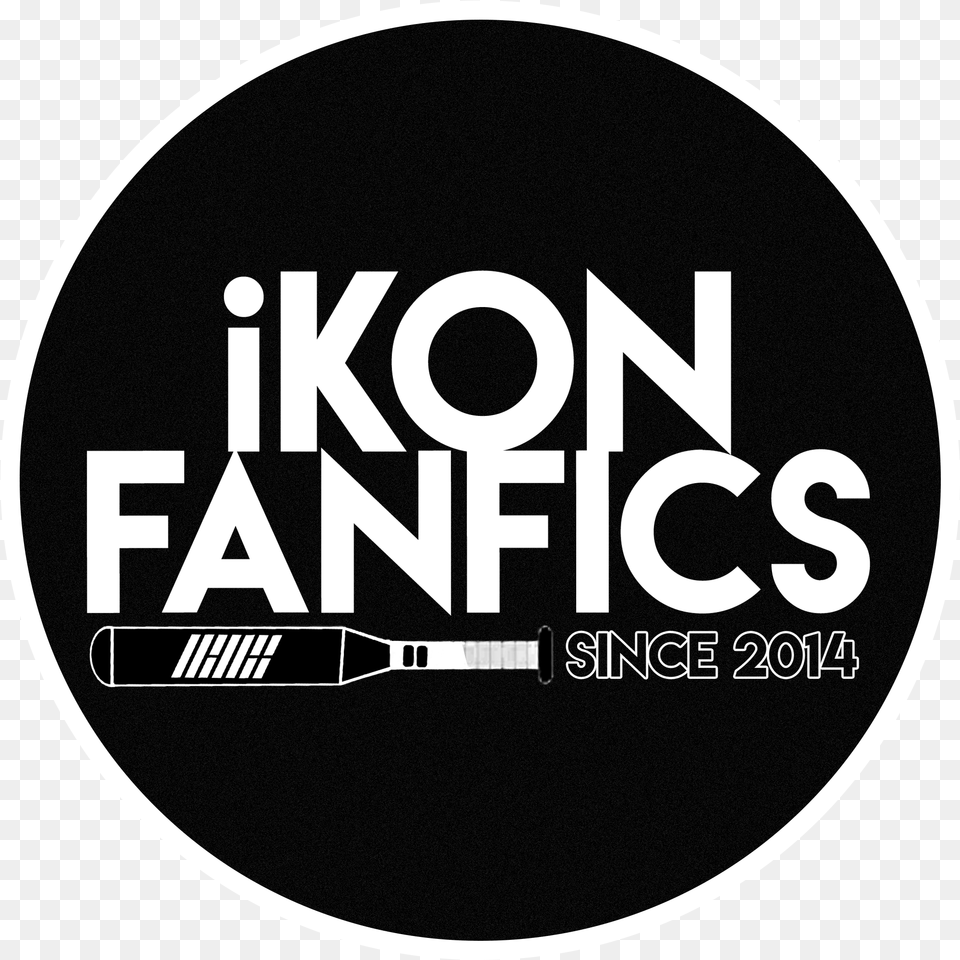 Logo Ikon Fanfics 2018 Dot, Sticker, Disk Free Transparent Png