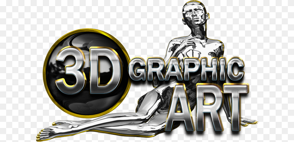Logo In 3d Silver Or Metallic Chrome Graphics, Person, People, Weapon, Razor Free Png Download
