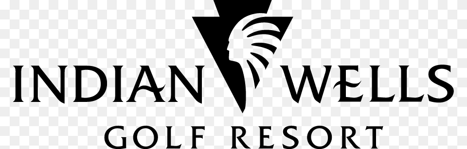 Logo Indian Wells Golf Resort Logo, Gray Free Png