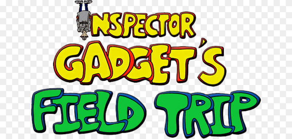 Logo Inspector Gadgets Field Trips Inspector Field Trip, Text, Dynamite, Weapon Png