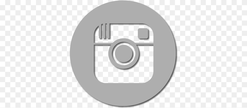Logo Instagram Blanco 1 Image Instagram Logo Dark Grey, Disk, Electronics, Camera, Photography Free Png