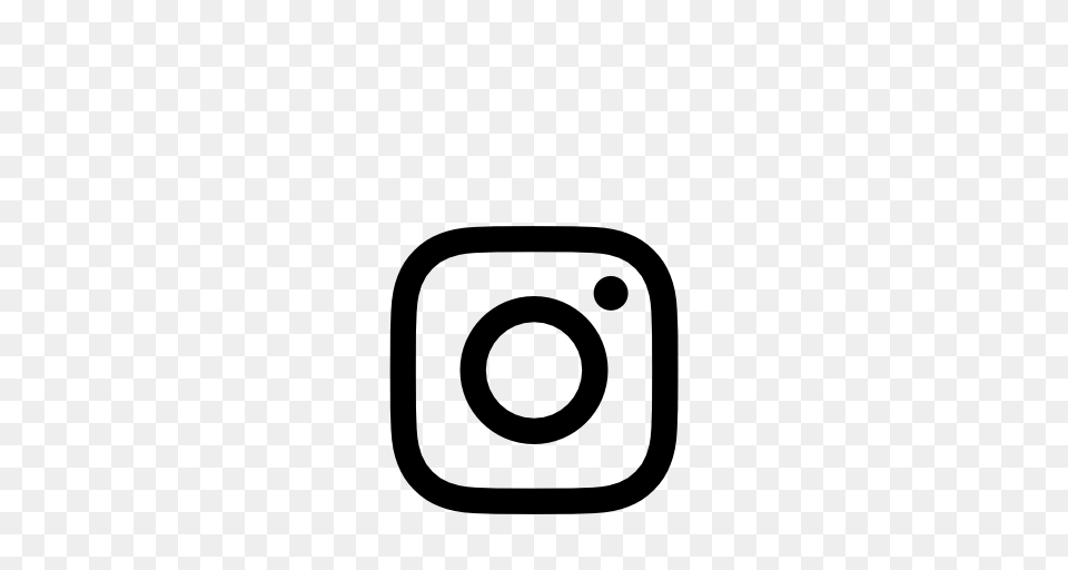 Logo Instagram Blanco Gray Png Image