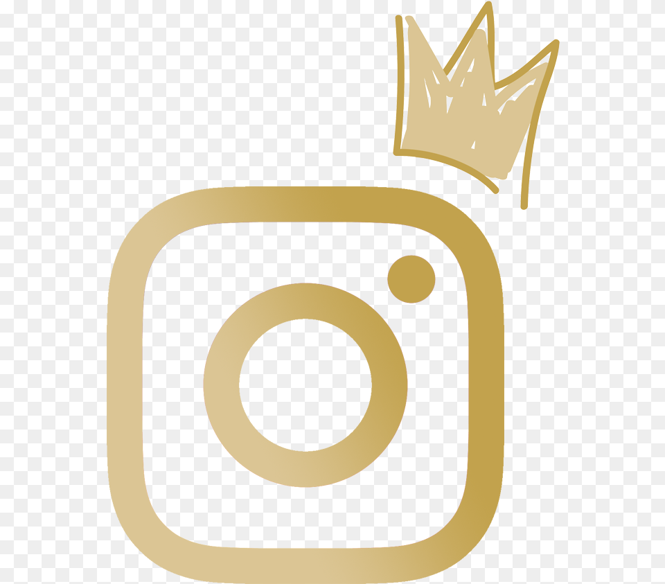 Logo Instagram Dorado, Accessories, Text Png
