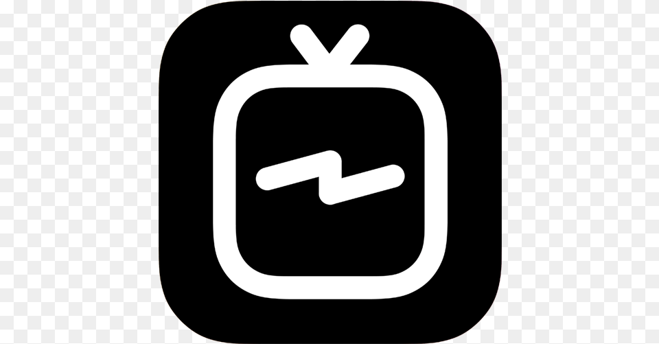 Logo Instagram Tv Icon, Bag, Device, Grass, Lawn Free Transparent Png