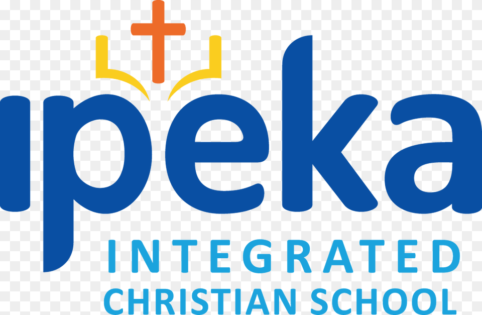 Logo Ipeka Integrated Christian School Logo, Cross, Symbol, Text, Face Free Png