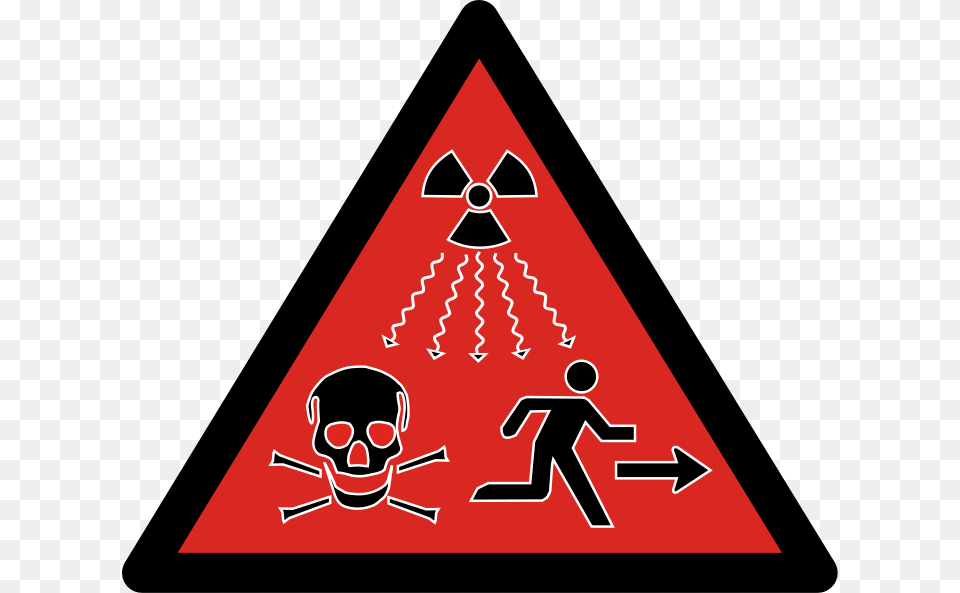 Logo Iso Radiation, Triangle, Symbol, Sign, Person Free Png Download