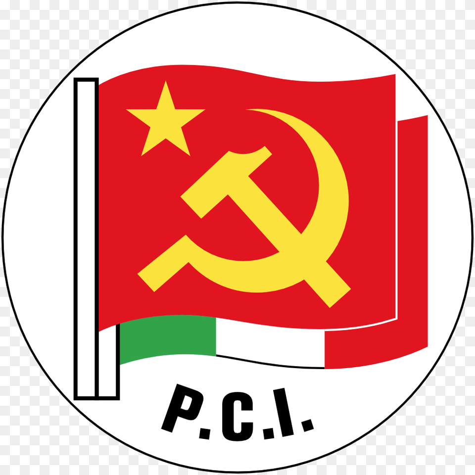 Logo Italian Communist Party, Symbol, Dynamite, Weapon Free Transparent Png