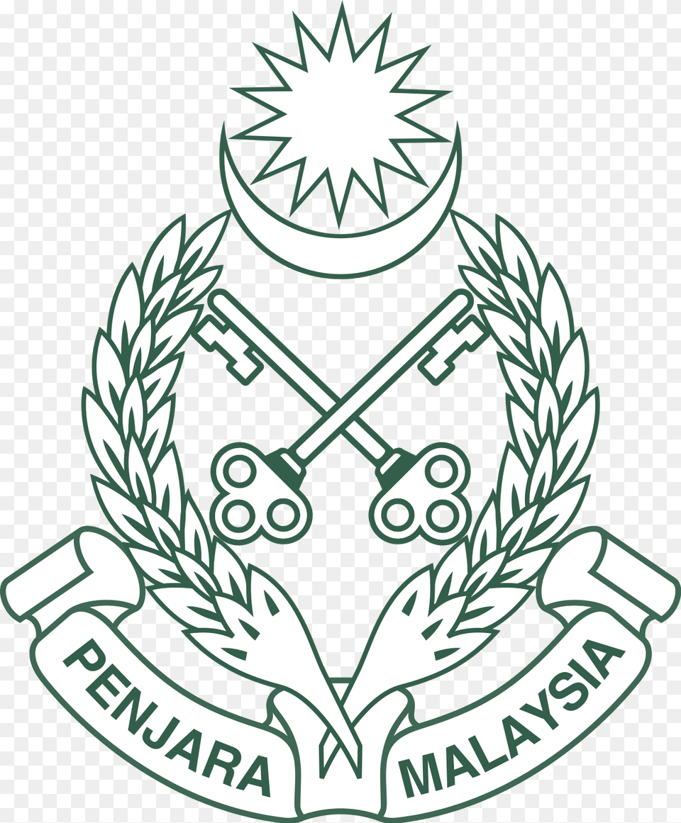 Logo Jabatan Penjara Malaysia, Emblem, Symbol Free Png
