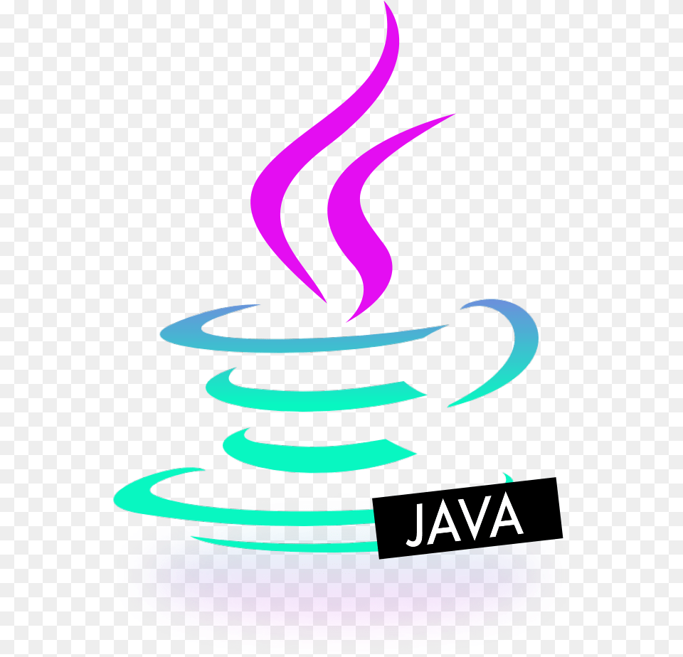 Logo Java Programming Language, Art, Graphics, Light, Neon Free Png