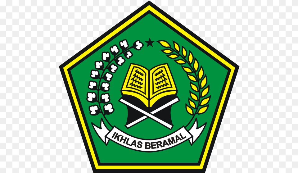Logo Kemenag Logos Gambar Ikhlas Beramal, Emblem, Symbol, Badge, Scoreboard Png Image
