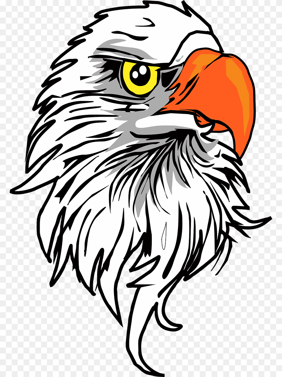 Logo Kepala Elang, Animal, Beak, Bird, Eagle Free Transparent Png
