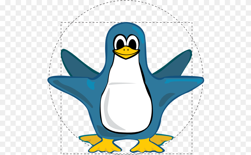Logo Knoppix, Animal, Bird, Penguin Free Png