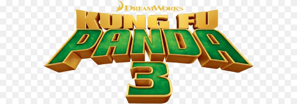Logo Kung Fu Panda 3 Movie Logo, Bulldozer, Machine, Text Free Png Download