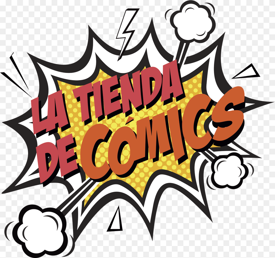 Logo La Tienda De Comics Illustration, Bulldozer, Machine, Text Free Transparent Png