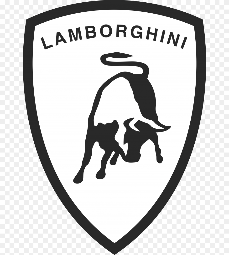 Logo Lamborghini Black And White Lamborghini Logo Png
