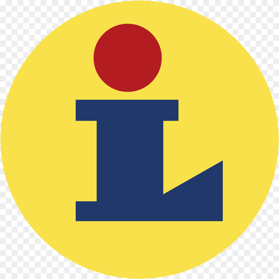 Logo Lidl Dot, Sign, Symbol, Disk, Light Png
