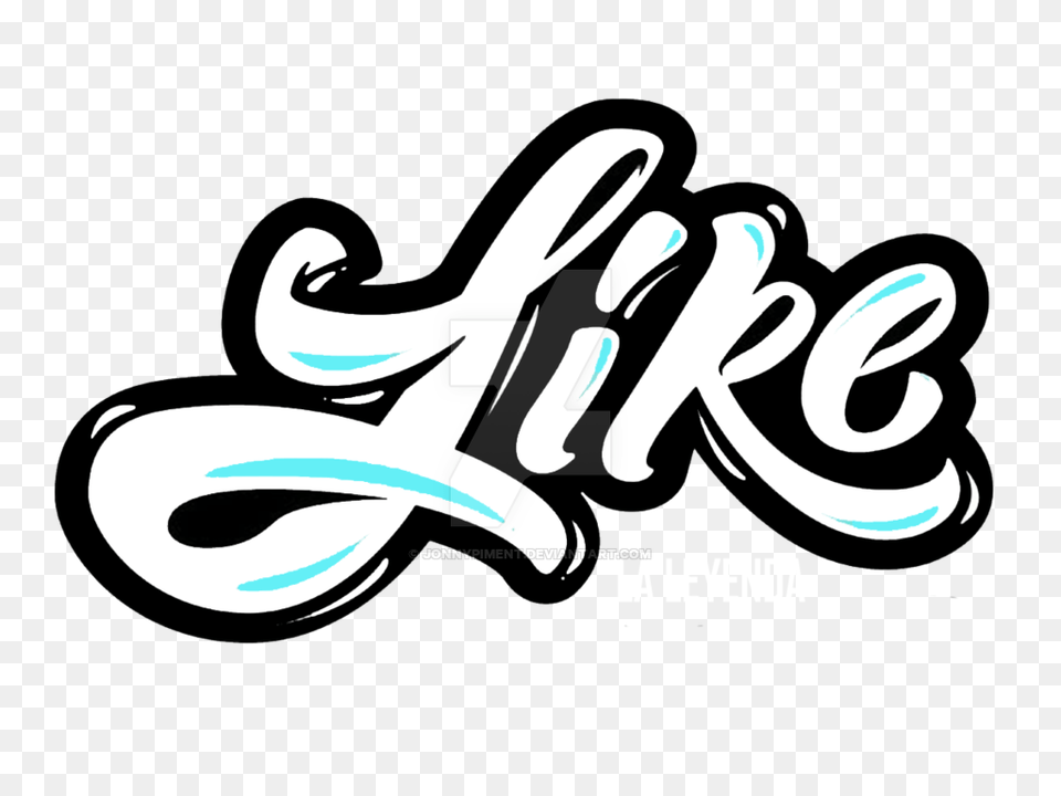 Logo Like La Leyenda, Calligraphy, Text, Handwriting, Plant Free Png Download