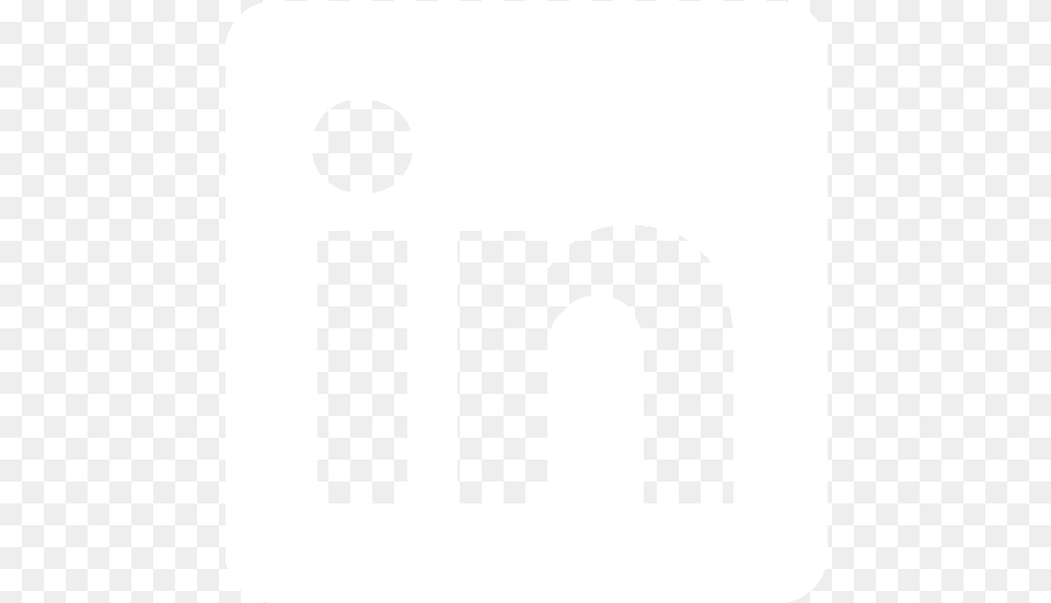 Logo Linkedin Blanc Transparent Linkedin Logo White, Sign, Symbol Png Image