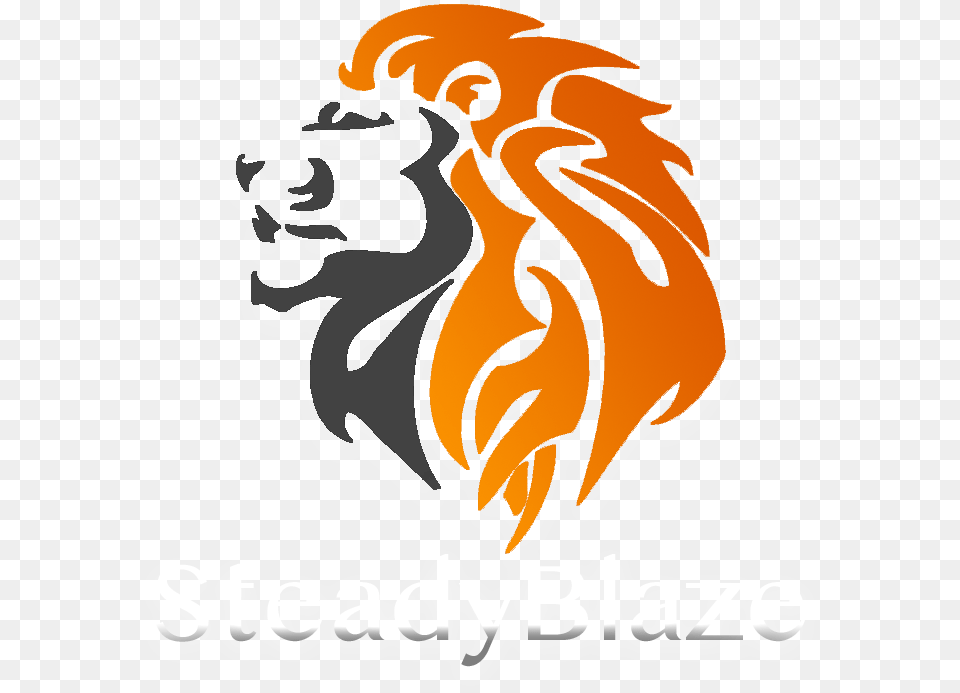Logo Lion Face Line Art, Stencil Free Png