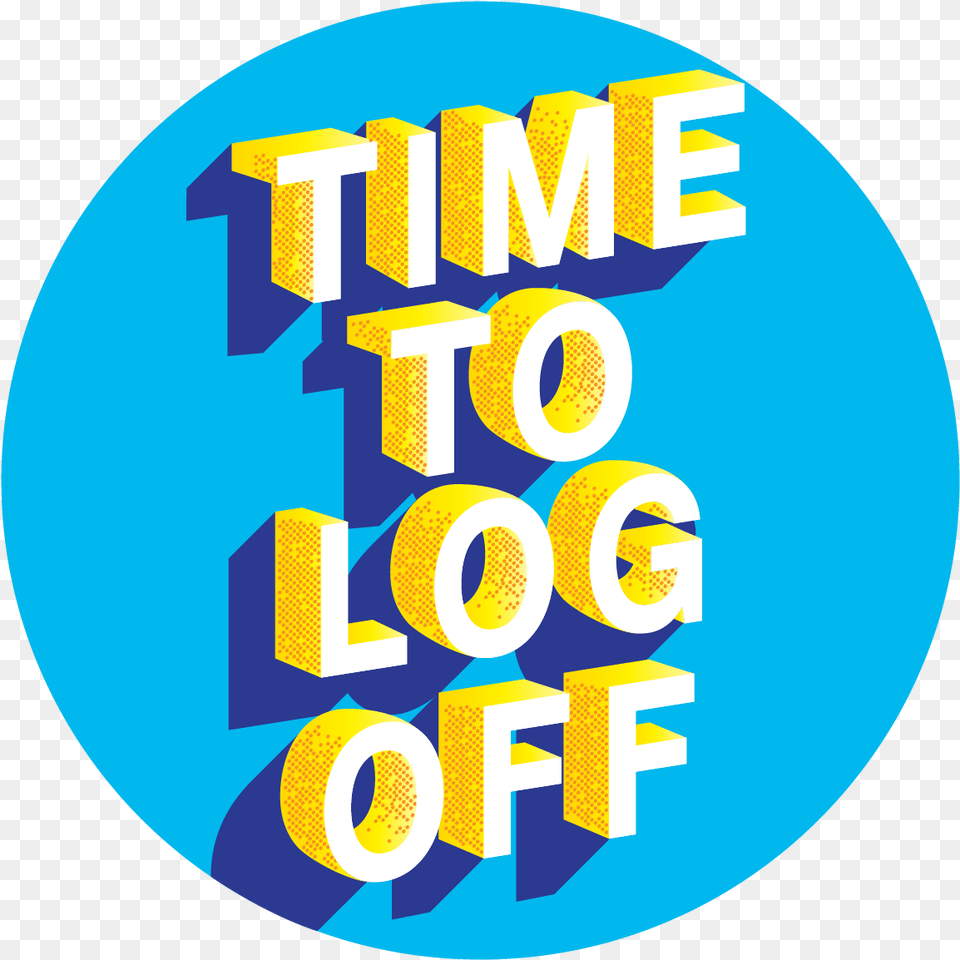Logo Logging Out From Social Media, Advertisement, Text, Poster Png