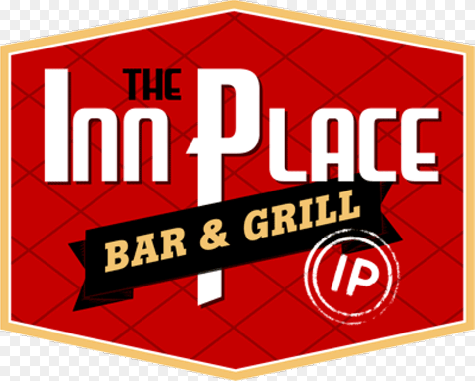 Logo Logo Inn Place Bar And Grill, Sign, Symbol, First Aid, Road Sign Png Image