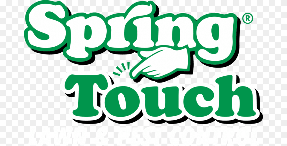 Logo Logo Spring Touch Lawn Care, Green, Body Part, Hand, Person Png Image