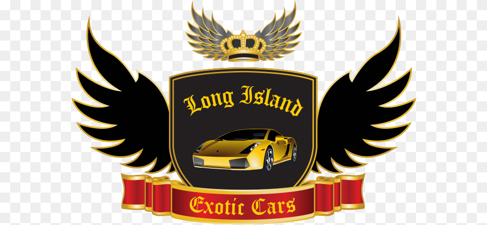 Logo Long Island Exotics, Car, Vehicle, Emblem, Transportation Free Png Download