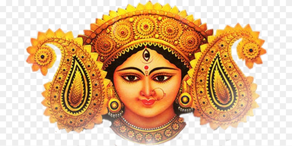 Logo Maa Durga Hd, Pattern, Adult, Bride, Female Png Image