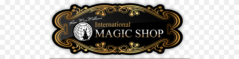Logo Magic Shop Logo, Text, Blackboard Free Png Download