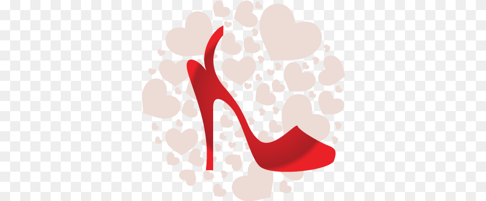 Logo Maker Shoes Store Logo Design Hearts Logo, Clothing, Footwear, High Heel, Shoe Free Png Download