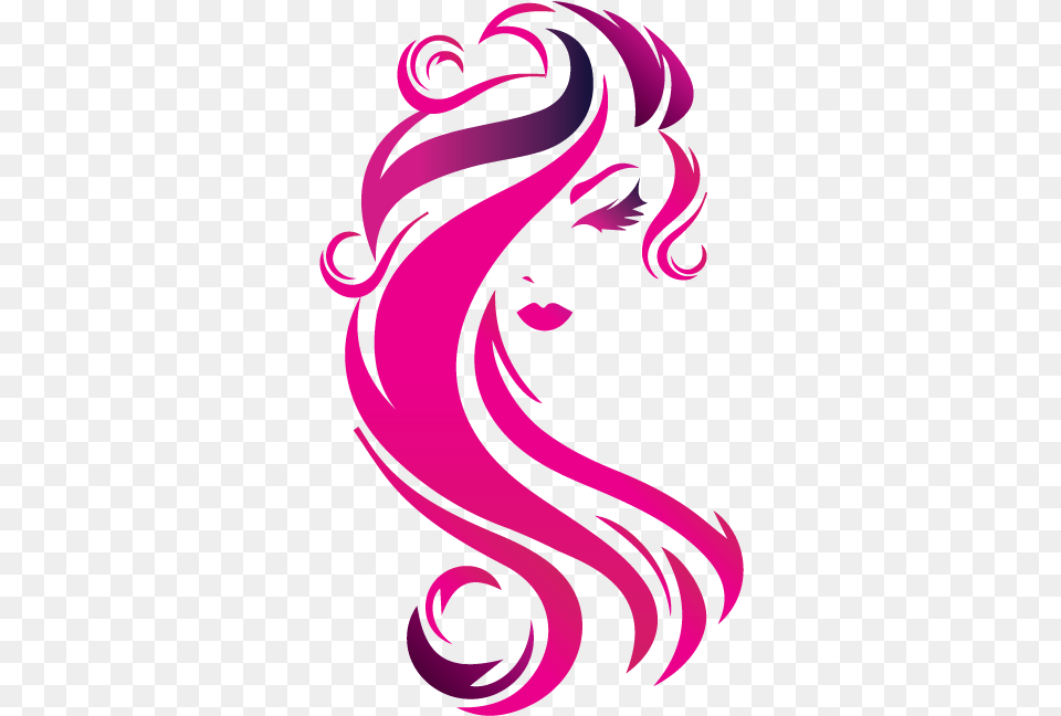 Logo Maker Transparent Beauty Salon Logo, Art, Floral Design, Graphics, Pattern Png Image
