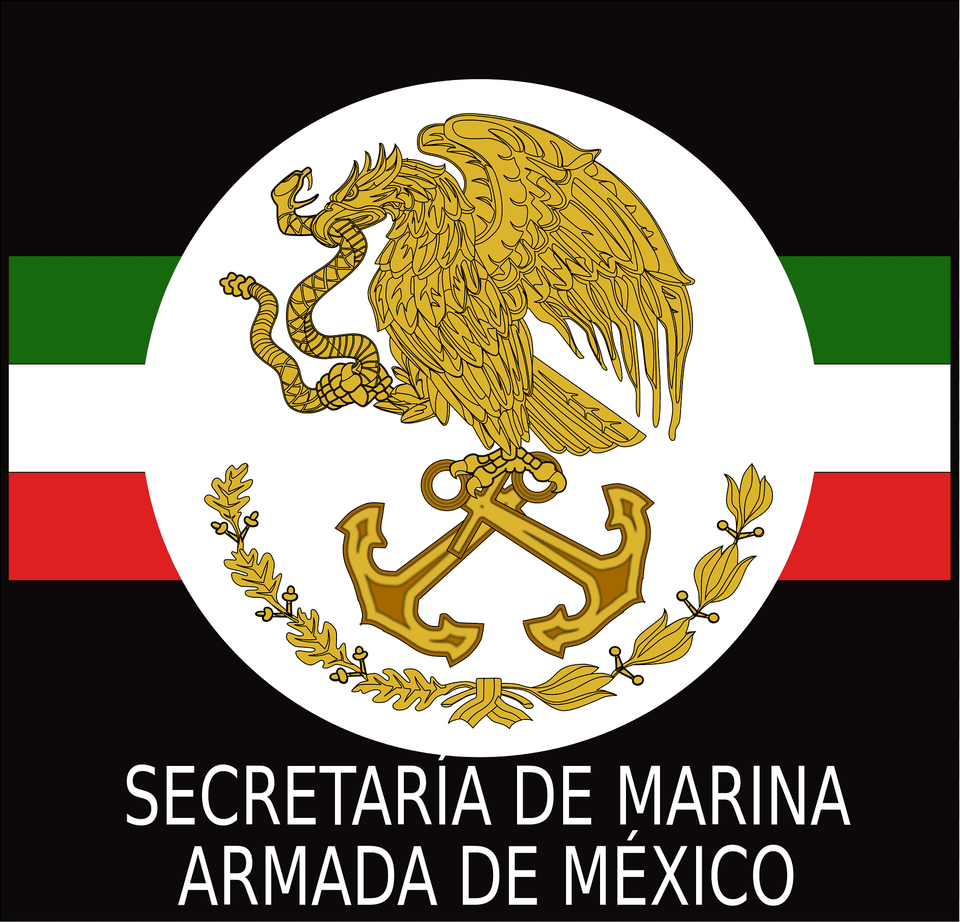 Logo Marina Armada De Mexico Negro Clipart, Electronics, Hardware, Animal, Bird Free Transparent Png