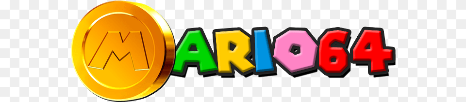 Logo Mario N64 Mario Series, Text, Dynamite, Weapon Png Image