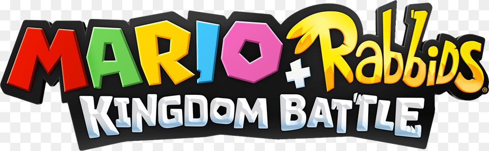 Logo Mario Rabbids Kingdom Battle Logo, Text, Dynamite, Weapon Png