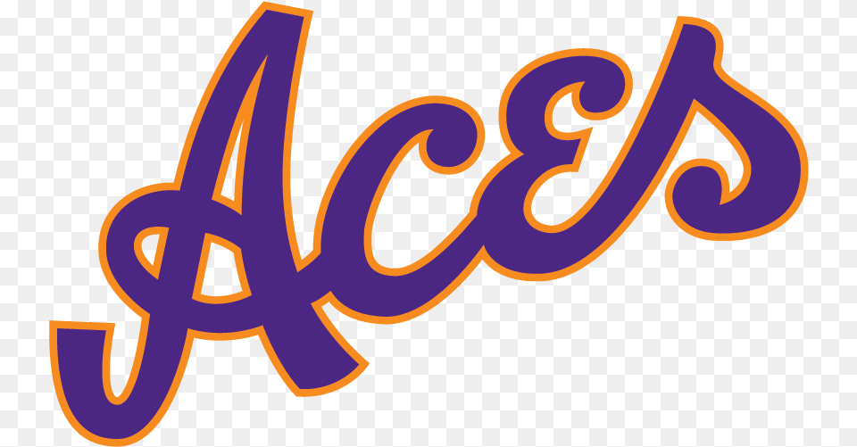 Logo Marketing And Communications University Of Evansville Evansville Purple Aces Logo, Text Free Png Download