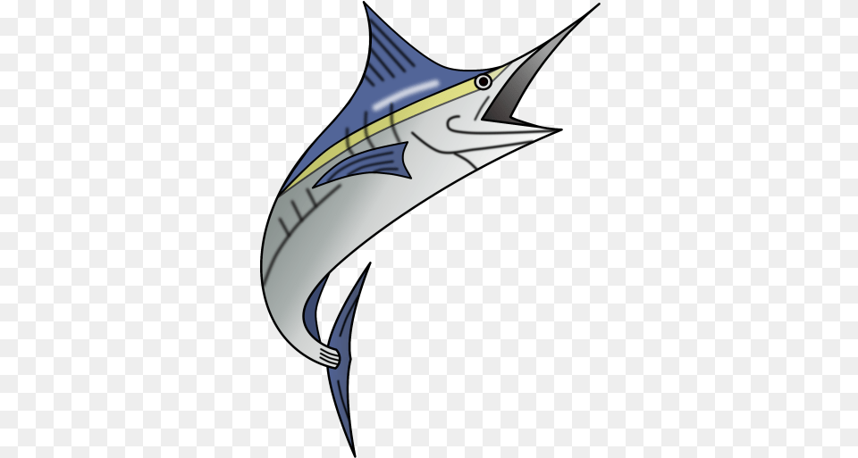 Logo Marlin, Animal, Fish, Sea Life, Swordfish Png Image