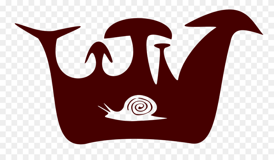 Logo Maroon Headgear Character Fiction, Animal, Bird, Fish, Sea Life Free Png Download
