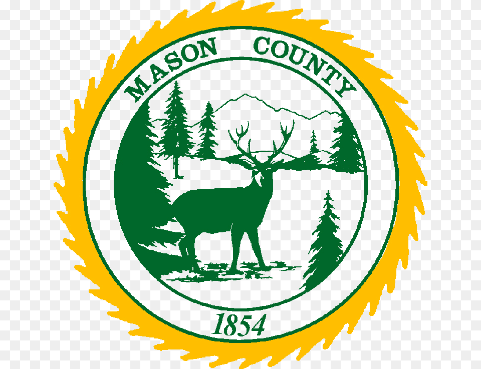 Logo Mason County Washington, Animal, Deer, Mammal, Wildlife Png