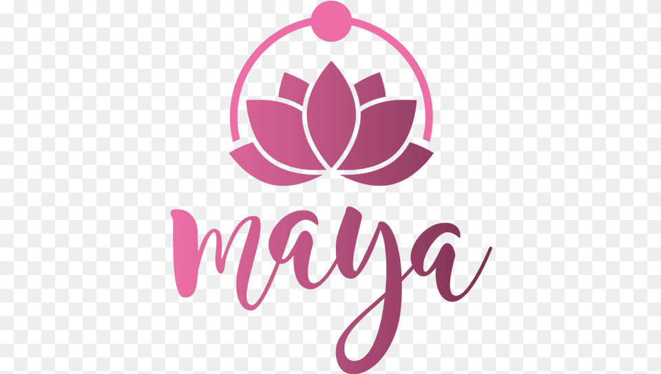 Logo Maya Calligraphy, Purple, Text Png