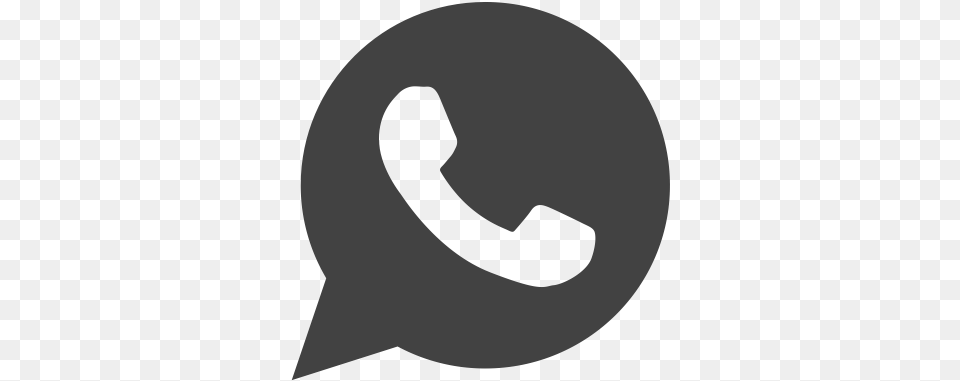 Logo Media Message Social Whatsapp Icon Whatsapp Logo Grey, Smoke Pipe, Symbol, Text, Disk Free Png
