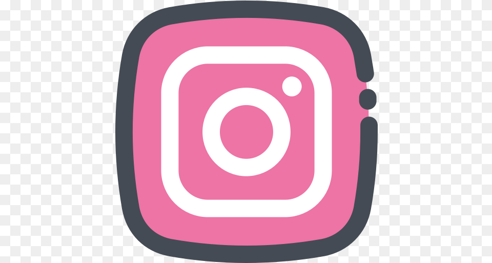 Logo Media Network Social Web Icon Instagram Dark Logo, Gun, Weapon, Shooting, Disk Free Png Download