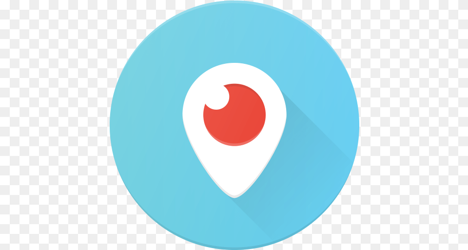 Logo Media Periscope Social Icon Circle, Disk Free Png Download