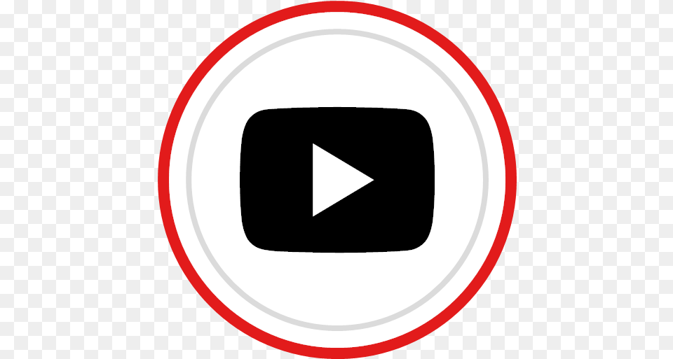Logo Media Play Social Youtube Icon Social Media 9, Sign, Symbol, Disk Png